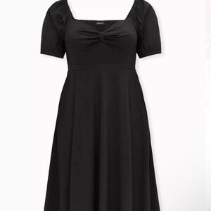 Torrid Black Midi Dress